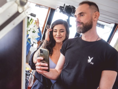 Denisa Gudelj - focení červnové Playmate