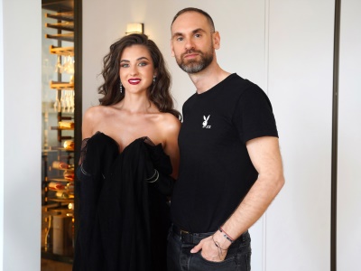 Playmate Lenka Šeflová a Jáno Bulka – backstage focení Playmate pictorialu