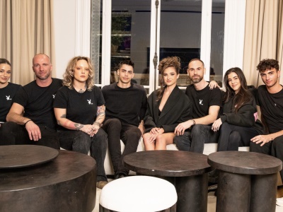 Playmate Lenka Šeflová a tým – backstage focení Playmate pictorialu