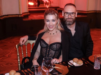 Playmate Dominika Myslivcová a Jáno Bulka