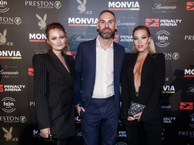 Anna Koniaeva, Jáno Bulka a Playmate Dominika Myslivcová