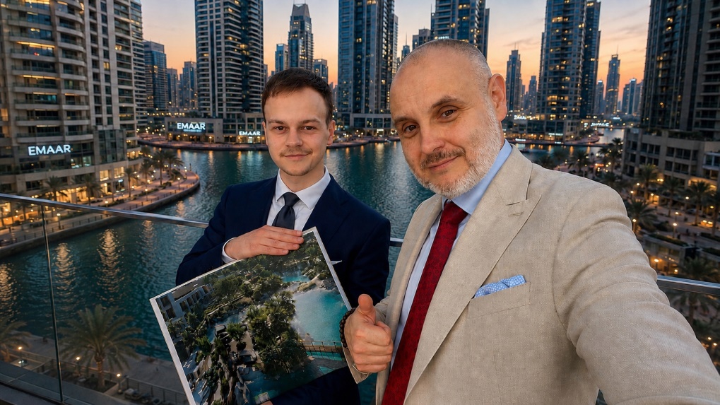 Milan Zocher a Eduard Dylyn, zakladatelé společnosti DubaiReality.cz.