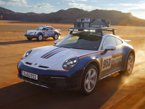 Porsche 911 Dakar: z pouště přes okruh na hory
