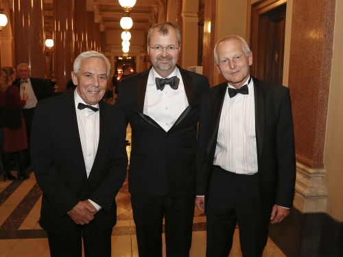 Trojice našich předních lékařů. Pavel Pafko, Bohdan Pomahač, Jan Pirk.