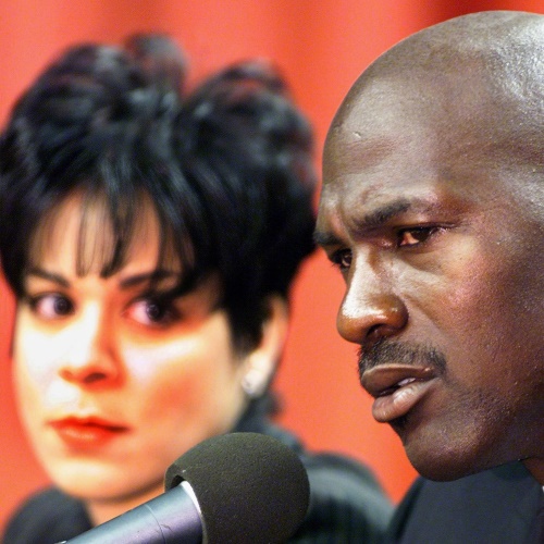 Michael Jordan a Juanita Vanoy